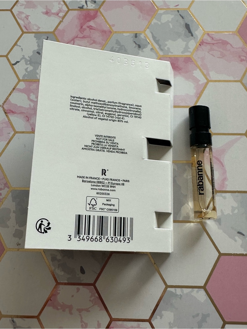 Paco Rabanne Million Gold EPD - Picture 2 of 3
